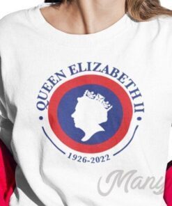 Queen Elizabeth II 1926-2022 End Of An Era Tee Shirt