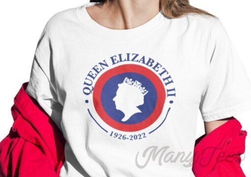 Queen Elizabeth II 1926-2022 End Of An Era Tee Shirt