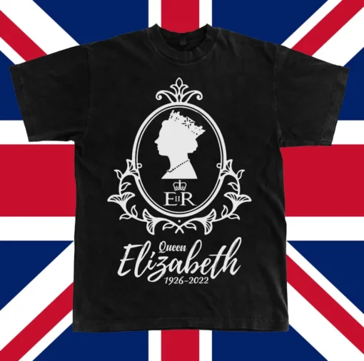 Queen Elizabeth II 1926-2022 God Save The Queen Tee Shirt