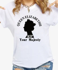 Queen Elizabeth II R.I.P You Majesty Tee Shirt