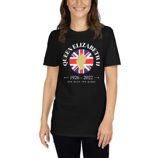 Queen Elizabeth Memorabilia 2022 Save The Queen Tee Shirt