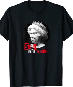 Queen Elizabeth Memoriam Save the Queen UK RIP Tee Shirt
