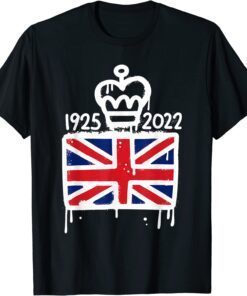 Queen Elizabeth's II British Crown Majesty Queen Elizabeth's 1926-2022 Tee Shirt