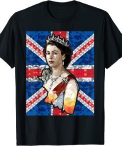Queen Elizabeth's II British Crown Majesty Queen Elizabeth's Tee Shirt