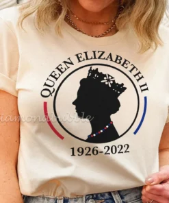 Queen Of England RIP Queen Elizabeth II 1926-2022 Tee Shirt