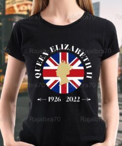 R.I.P Elizabeth II Queen Of England 1926-2022 End Of An Era Tee Shirt