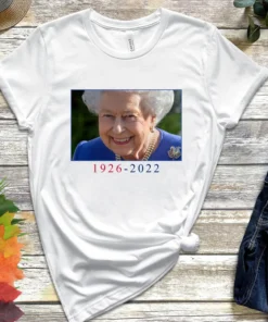 RIP Queen Elizabeth 1926-2022 Rest In Peace Elizabeth II Tee Shirt
