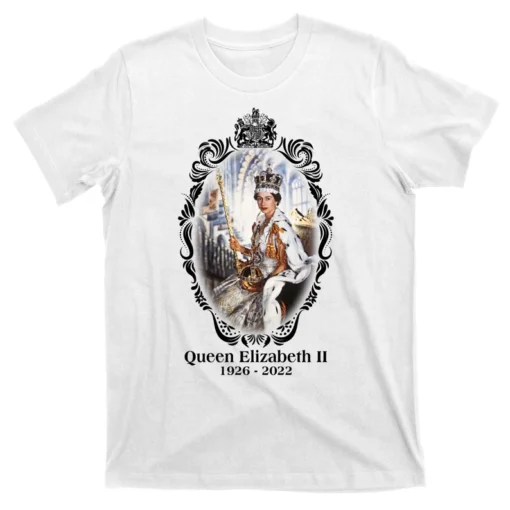RIP Queen Elizabeth II 1926 2022 Rest in Peace Queen Majesty Tee Shirt