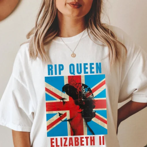 RIP Queen Elizabeth II United Kingdom 1926-2022 Tee Shirt