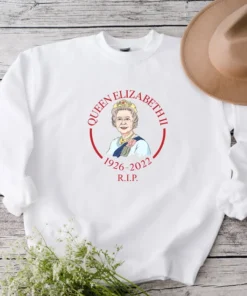 RIP Queen Elizabeth ll Rest In Peace Majesty The Queen 1926-2022 Tee Shirt