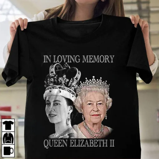 RIP Queen Of England Elizabeth II 1926-2022 Thank You For The Memory Tee Shirt