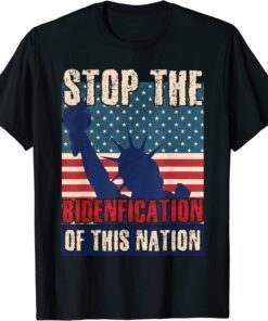 Republican Stop The Bidenfication Of This Nation Trump 2024 Tee Shirt