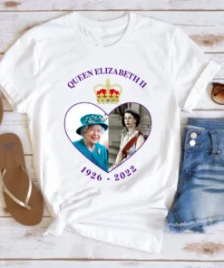 Rest In Peace Elizabeth RIP Queen of England 1926-2022 Tee Shirt