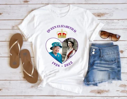 Rest In Peace Elizabeth RIP Queen of England 1926-2022 Tee Shirt