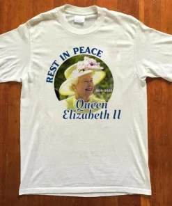 Rest In Peace Queen Elizabeth II 1926 2022 Tee Shirt
