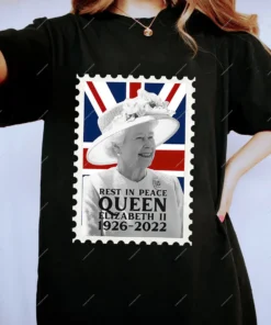 Rest in peace Queen Elizabeth II 1926-2022 Temp Tee Shirt