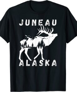 Retro Juneau Alaska Tee Shirt