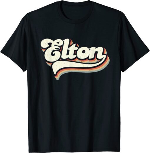 Retro Tee Vintage Elton Tee Shirt