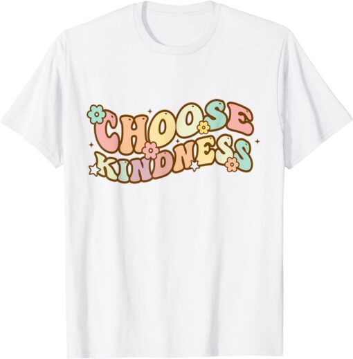 Retro Vintage Choose Kindness Lover Be Kind Tee Shirt