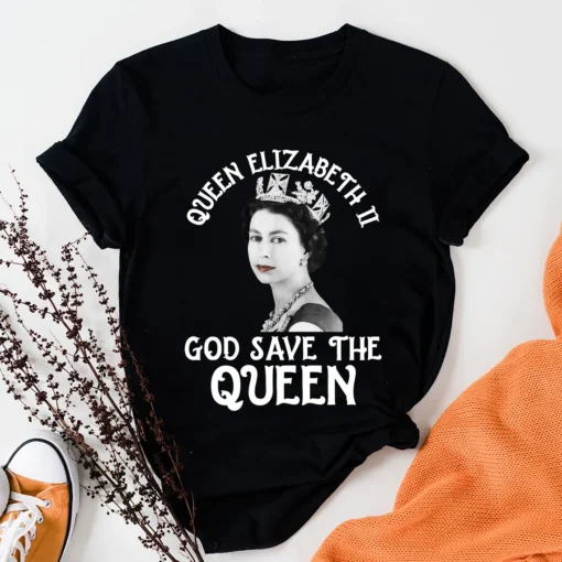 Rip Queen Elizabeth II God Save The Queen 1926-2022 Tee Shirt