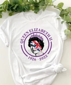 Rip Queen Elizabeth Platinum Jubilee 1926-2022 Rest In Peace Majesty The Queen T-Shirt