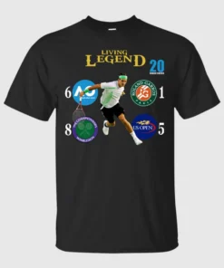 Roger Federer , Living Legend Tee Shirt