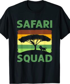 Safari Squad. Safari Family Vacation Tee Shirt