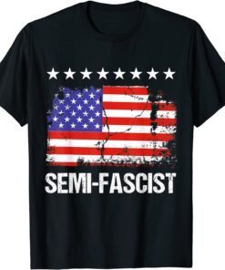 Semi-Fascist Funny Political Humor - Biden Quotes Tee Shirt