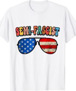 Semi-Fascist Political Humor - American Biden Quotes Tee Shirt