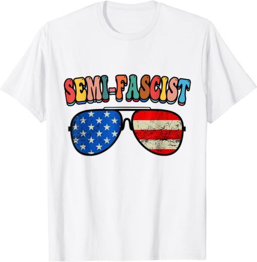 Semi-Fascist Political Humor - American Biden Quotes Tee Shirt