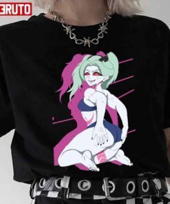 Sexy Demon Face Rebecca Cyberpunk Tee Shirt