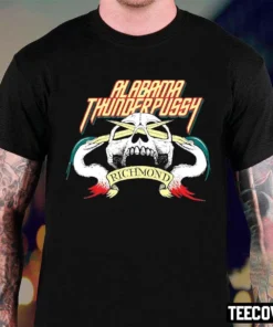 Skull Thunder Alabama Thunder Pussy Richmond Design Tee shirt