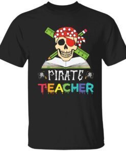 Skull pirate teacher Tee Shirt