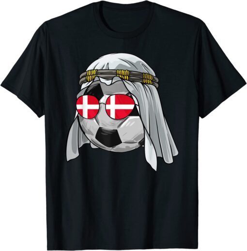 Soccer Denmark Jersey Danish Football Fans 2022 Tee Shirt