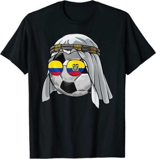 Soccer Ecuador Jersey Shirt Ecuadorian Football Fans 2022 Tee Shirt