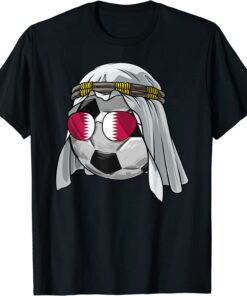 Soccer Qatari Jersey Qatari Football Fans 2022 Tee Shirt