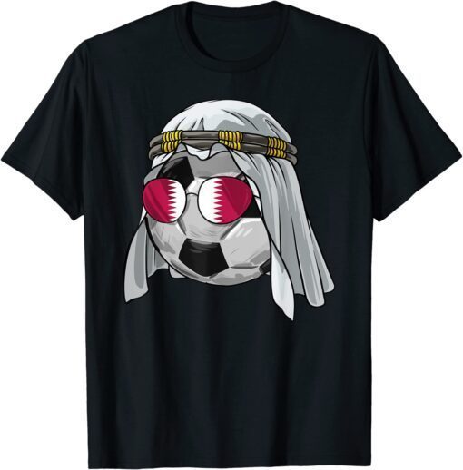 Soccer Qatari Jersey Qatari Football Fans 2022 Tee Shirt