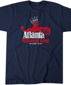 Spencer Strider: Atlanta Strikeout King Tee Shirt