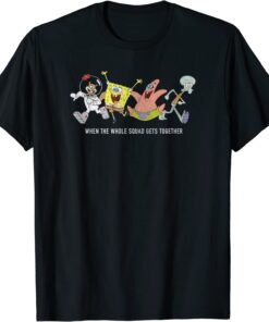 SpongeBob SquarePants Whole Squad Meme Tee Shirt