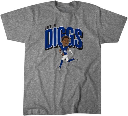 Stefon Diggs: Caricature Tee Shirt