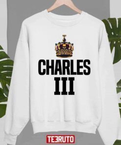 The Throne Of UK King Charles III Tee shirt