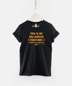 This Is My Halloween Costume Childrens Halloween Tee Shirt