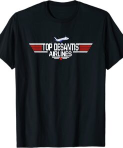 Top DeSantis Airlines Cool 80s 1980s T-Shirt