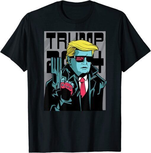 Trump MAGA 2024 Patriot POTUS Republican USA “TERMINATOR” Tee Shirt