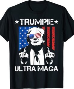 Trumpie Ultra Maga Trump 2024 Flag Classic Shirt