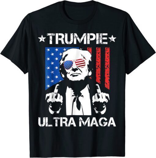 Trumpie Ultra Maga Trump 2024 Flag Classic Shirt