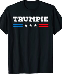 Trumpie Vintage Anti Biden Distressed Rally Wear Trumpie Tee Shirt