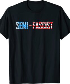 USA Flag Biden Quotes Semi-Fascist Political Humor Classic Shirt