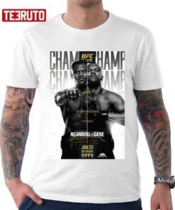 Ufc 270 Official Ngannou Vs Gane Tee Shirt