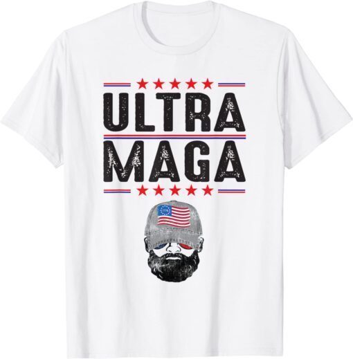 Ultra Maga Patriotic Tee Shirt